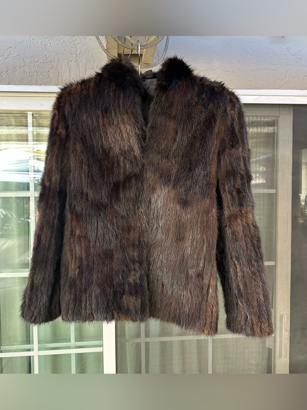 Real Mink Fur Coat